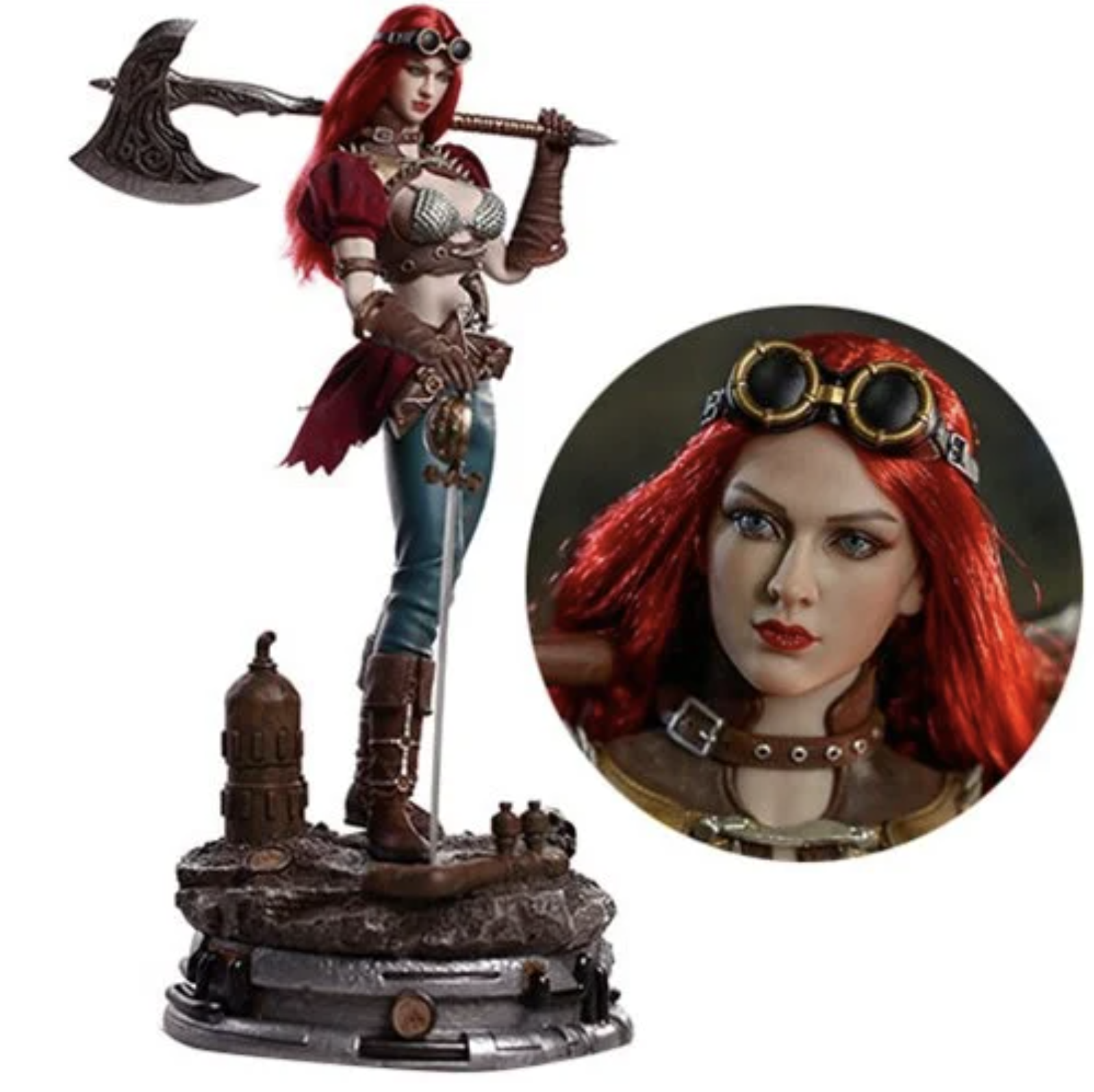 Check Out These Two Cool New RED SONJA Action Figures